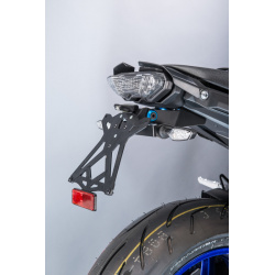 Support de plaque réglable LIGHTECH noir Yamaha MT-10 - TARYA121