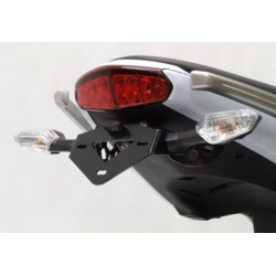 Support de plaque R&G RACING noir Kawasaki ER-6 F/N