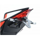 Support de plaque noir R&G RACING Aprilia V4 Tuono