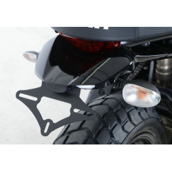 Support de plaque R&G RACING noir Ducati Scrambler Sixty2