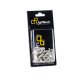 Kit vis de cadre LIGHTECH argent alu (27 pièces) Aprilia Shiver 750