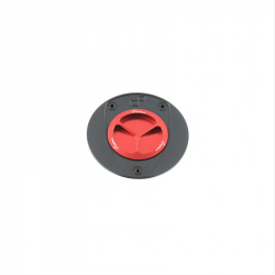 Bouchon de réservoir LIGHTECH aluminium à vis - rouge