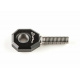Rotule LIGHTECH Uniball Ø8mmxM8 gauche noir pour commande reculée