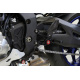 Commandes reculées ajustables GILLES TOOLING MUE2 noir Yamaha YZF-R1