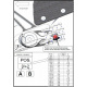 Commandes reculées ajustables GILLES TOOLING MUE2 noir Yamaha YZF-R1