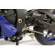 Commandes reculées GILLES TOOLING FXR noir Yamaha YZF-R6