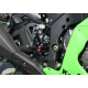 Commandes reculées multi-positions LSL sélection standard noir Kawasaki ZX10R