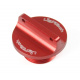 Bouchon de carter d'huile LIGHTECH 2 trous rouge M30 x 1,5