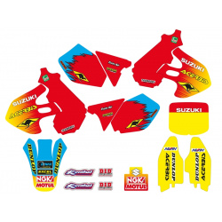 Kit déco complet TECNOSEL Team Suzuki 1999