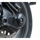 Insert axe de roue arrière R&G RACING noir BMW R Nine T