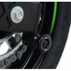 Pions de bras oscillant R&G RACING avec platine noir Kawasaki Ninja 400