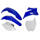 Kit plastique RACETECH couleur origine bleu/blanc Yamaha YZ250F