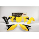 Kit plastique RACETECH couleur origine (14-16) jaune/noir Suzuki RM-Z250