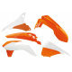 Kit plastique RACETECH couleur origine (15-16) orange/blanc KTM