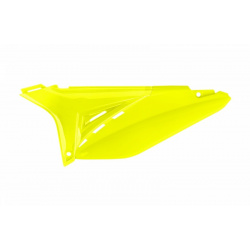 Plaques latérales POLISPORT jaune fluo Sherco SE-R/SEF-R