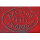 Garde-boue avant PRESTON PETTY Vintage MX rouge