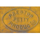 Garde-boue arrière PRESTON PETTY Vintage MX jaune
