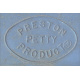Garde-boue arrière PRESTON PETTY Vintage MX gris