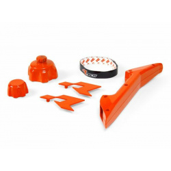 Kit accessoires bidon d'essence RACETECH orange