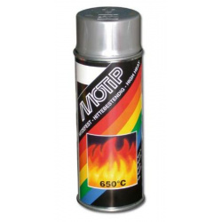 Peinture haute température MOTIP Argent - Spray 400 ml