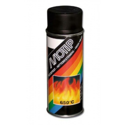 Peinture haute température MOTIP Noir - spray 400 ml