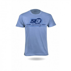 T-Shirt S3 Casual Racing bleu taille XL