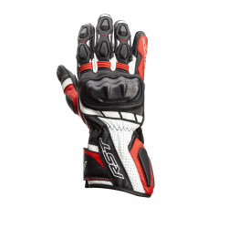 Gants RST Axis CE cuir - rouge taille 2XL