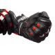Gants RST Pilot CE cuir - noir/rouge/blanc taille XL