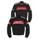 Blouson RST Pilot CE textile - noir/rouge taille 3XL