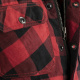 Veste RST Lumberjack Kevlar® CE textile - rouge taille 2XL