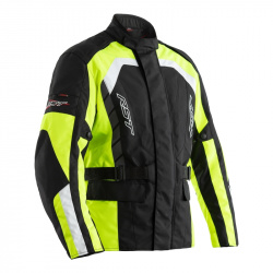 Veste RST Alpha 4 CE textile - noir/jaune taille M