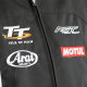 Veste RST IOM TT TEAM CE doublure amovible textile - blanc taille 2XL