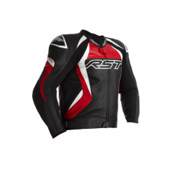 Blouson RST Tractech EVO 4 CE cuir - rouge taille L