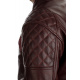 Blouson RST Brandish CE cuir - rouge taille S