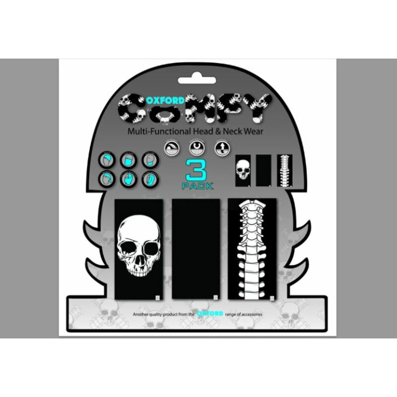 Tour de cou OXFORD Comfy Skeleton pack de 3