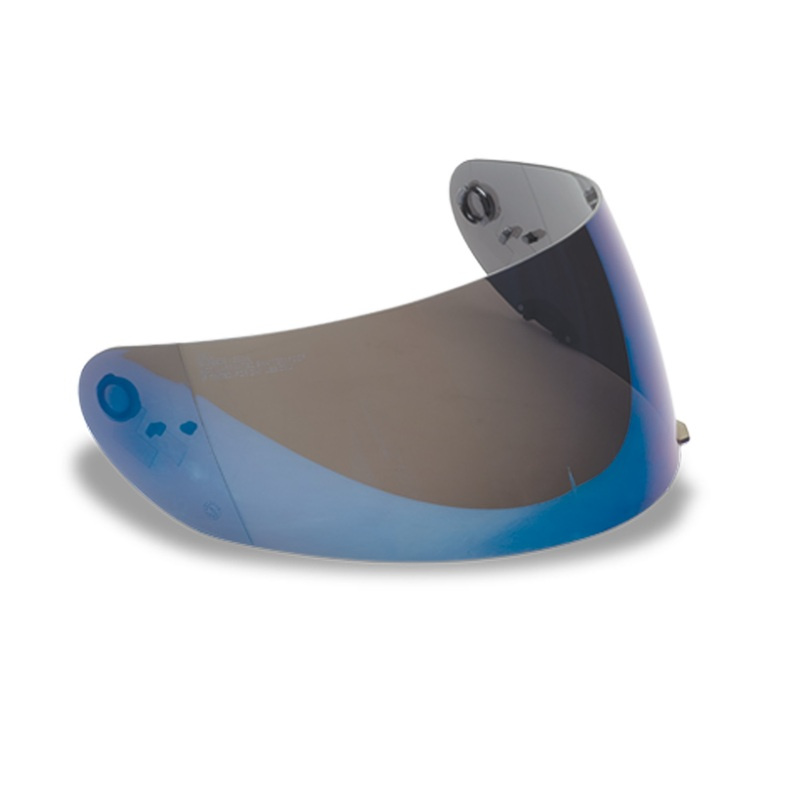 Ecran Click Release BELL RS-2/Qualifier/Qualifier DLX anti-rayures et UV Iridium bleu