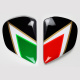 Platine écran ARAI VAS League Italy casque intégral