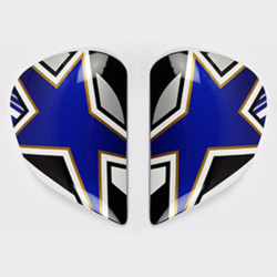 PLATINE ECRAN ARAI SAJ STARFLAG BLUE CASQUE INTEGRAL