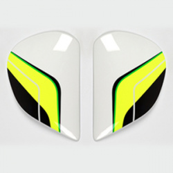 Plaques pivot ARAI Super AdSis J (LRS) Flow Green pour casques Axces II