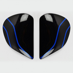 PLATINE ECRAN ARAI SAJ FIELD BLUE CASQUE INTEGRAL