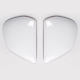 Plaques pivot ARAI VAS-V Diamond White pour casque RX-7 V