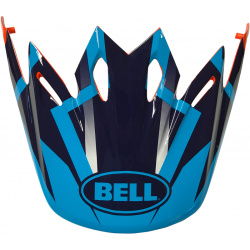 Visière BELL Moto-9 District bleu/orange