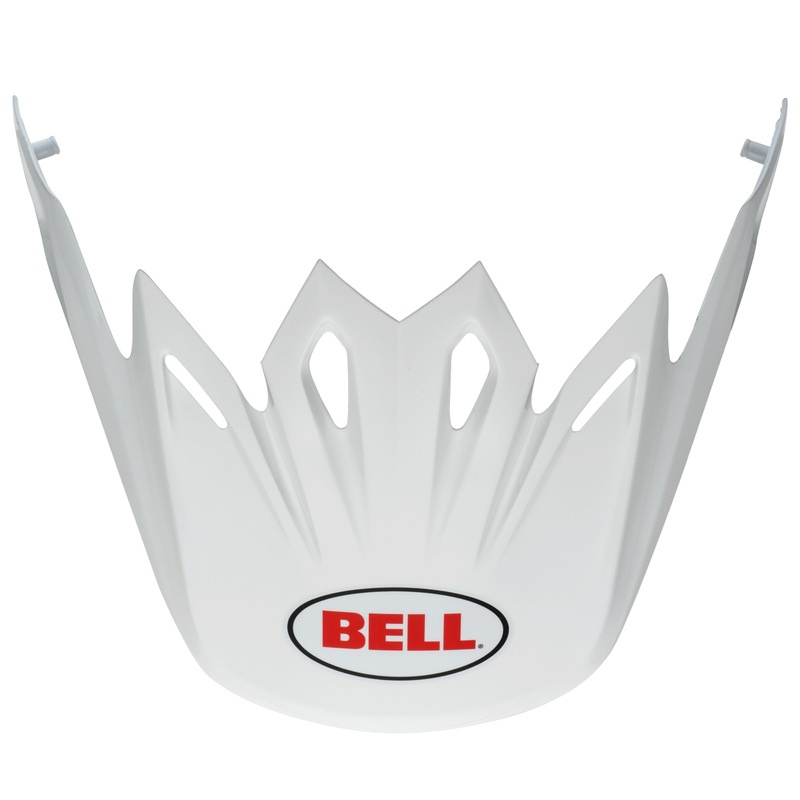 Visière BELL Moto 9 Flex/Moto 9 blanc
