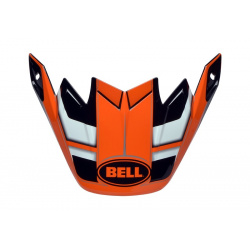 Visière Flex BELL Moto 9 Flex/Moto 9 Factory orange/noir