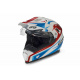 Casque UFO Aries blanc/rouge/bleu taille S