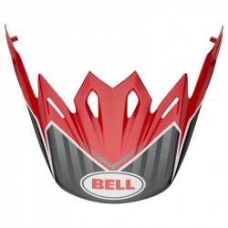 Visière BELL Moto 9 Flex/Moto 9 Pinned rouge