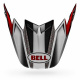 Visière BELL Moto-9 Flex Hound Red/White/Black