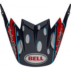 Visière BELL Moto-9 Flex McGrath Replica Gloss Blue/Red/Black