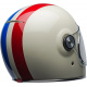 Casque BELL Bullitt DLX Command Gloss Vintage White/Red/Blue taille S