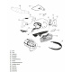 Kit ventilation latéral ARAI casque intégral Black / Focus
